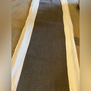 West Elm textured Table Runner 80 inch